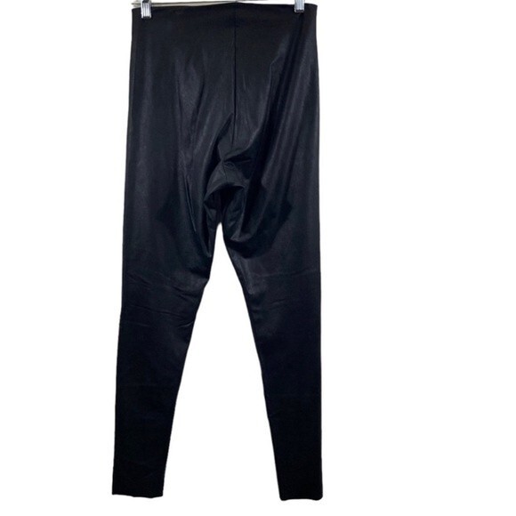 Commando Control Faux Leather Leggings Black Size X Large - Picture 9 of 11